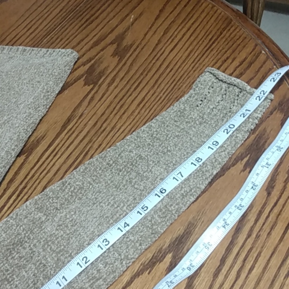 ERICA petite cardigan sweater tan and brown size PS - Picture 6 of 6